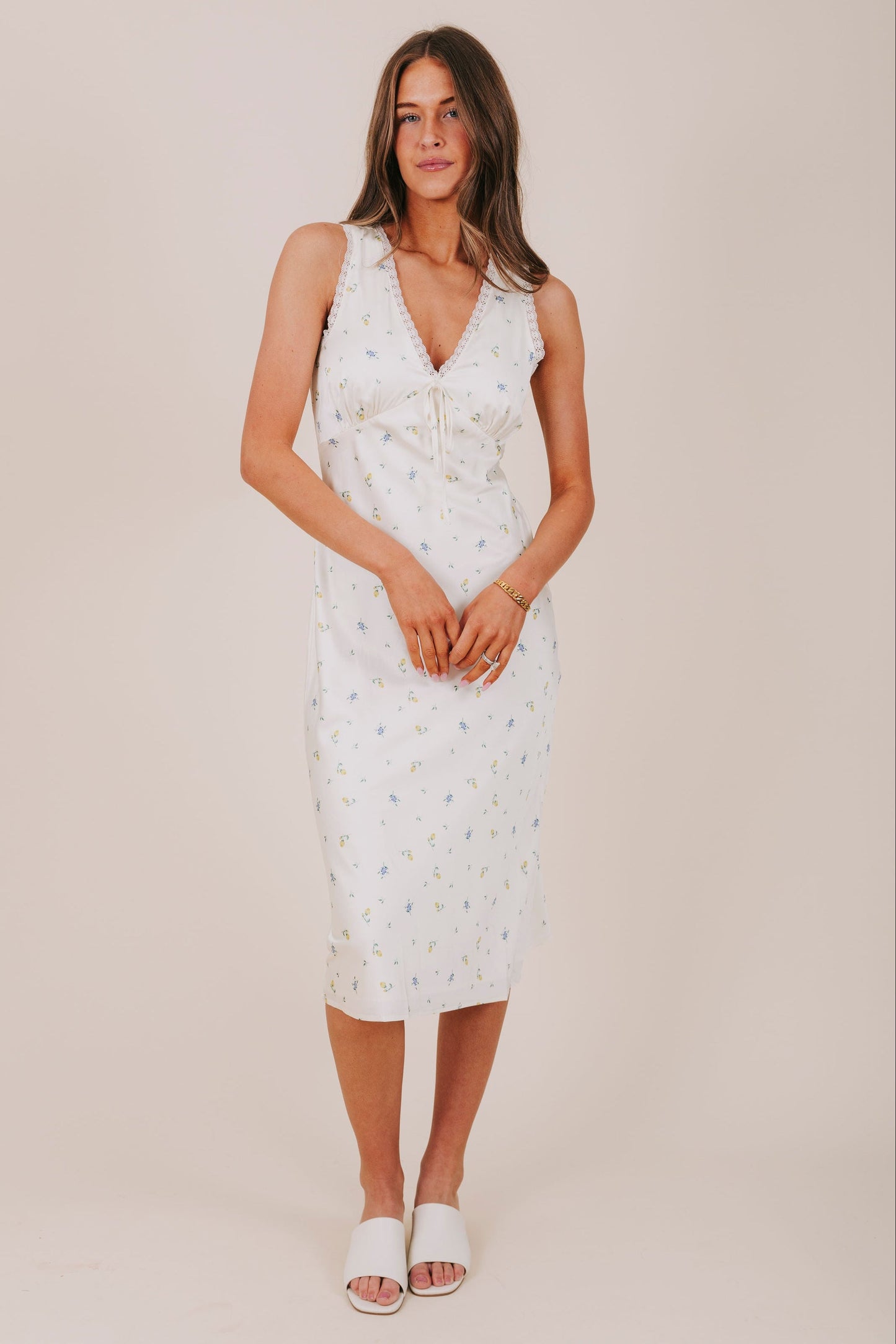 Golden Picnic Dress