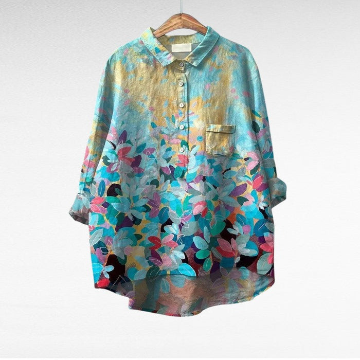Eulalie | Elegant Floral Blouse