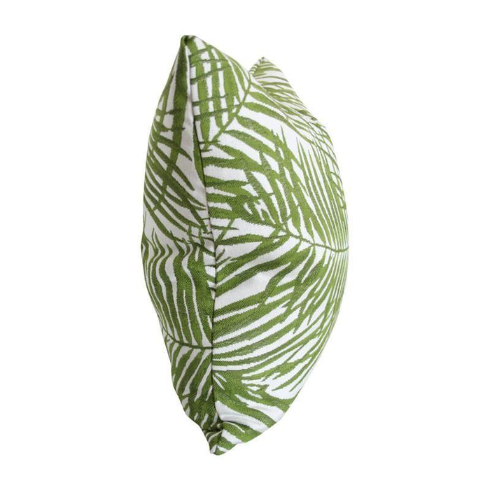 Heat Wave Palm Custom Designer Pillow side view | Arianna Belle