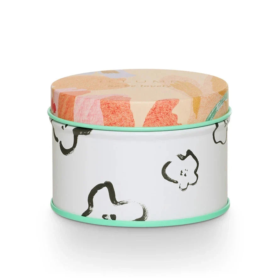 ILLUME - Blood Orange Dahlia Fleur Tin Candle