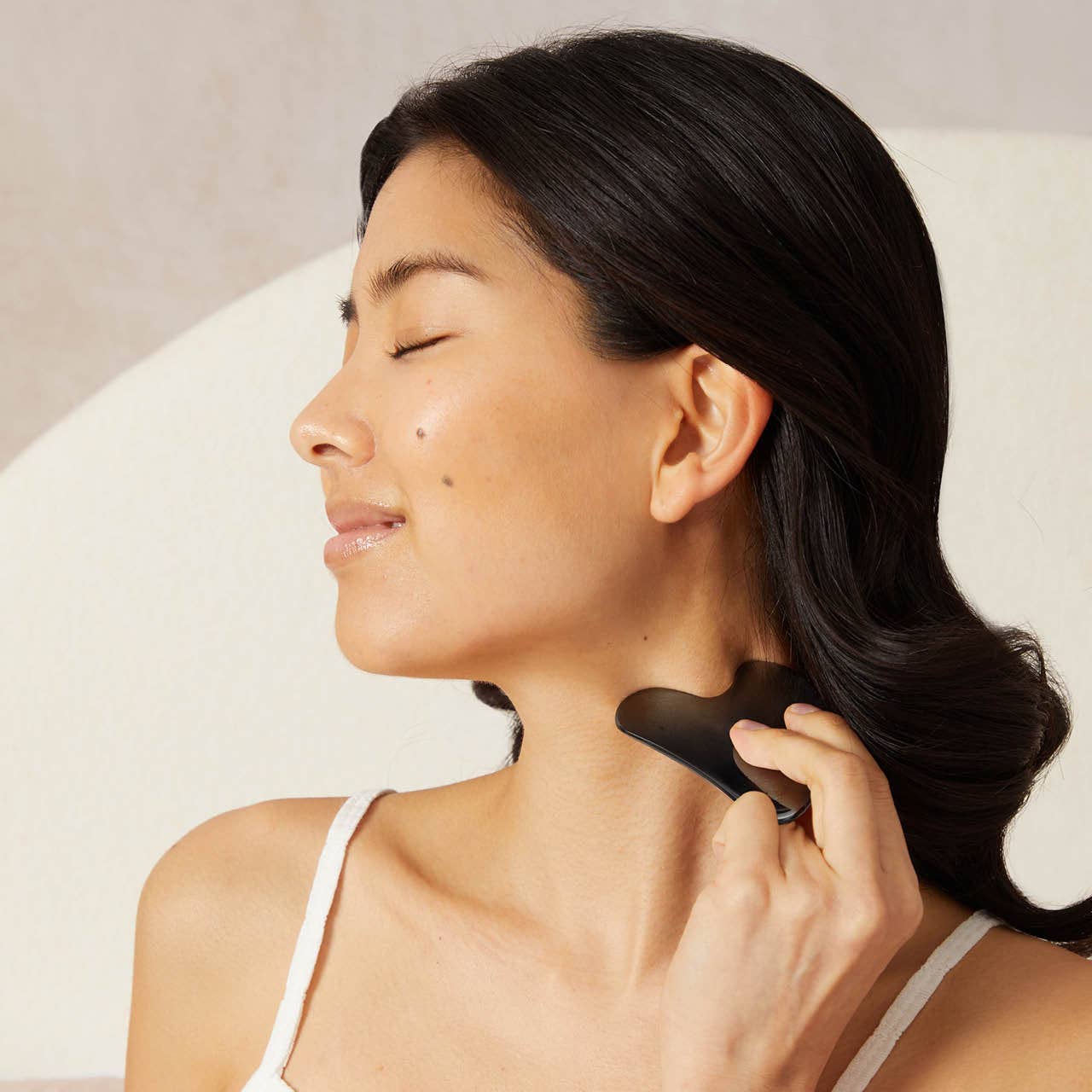 KITSCH - Stainless Steel Gua Sha - Matte Black