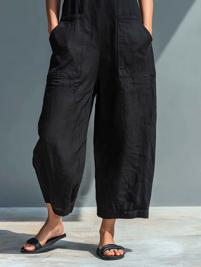 Misha™ | Minimalist Sleeveless Jumpsuit