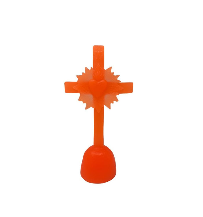 ORANGE FLUO COEUR DE LUMIERE