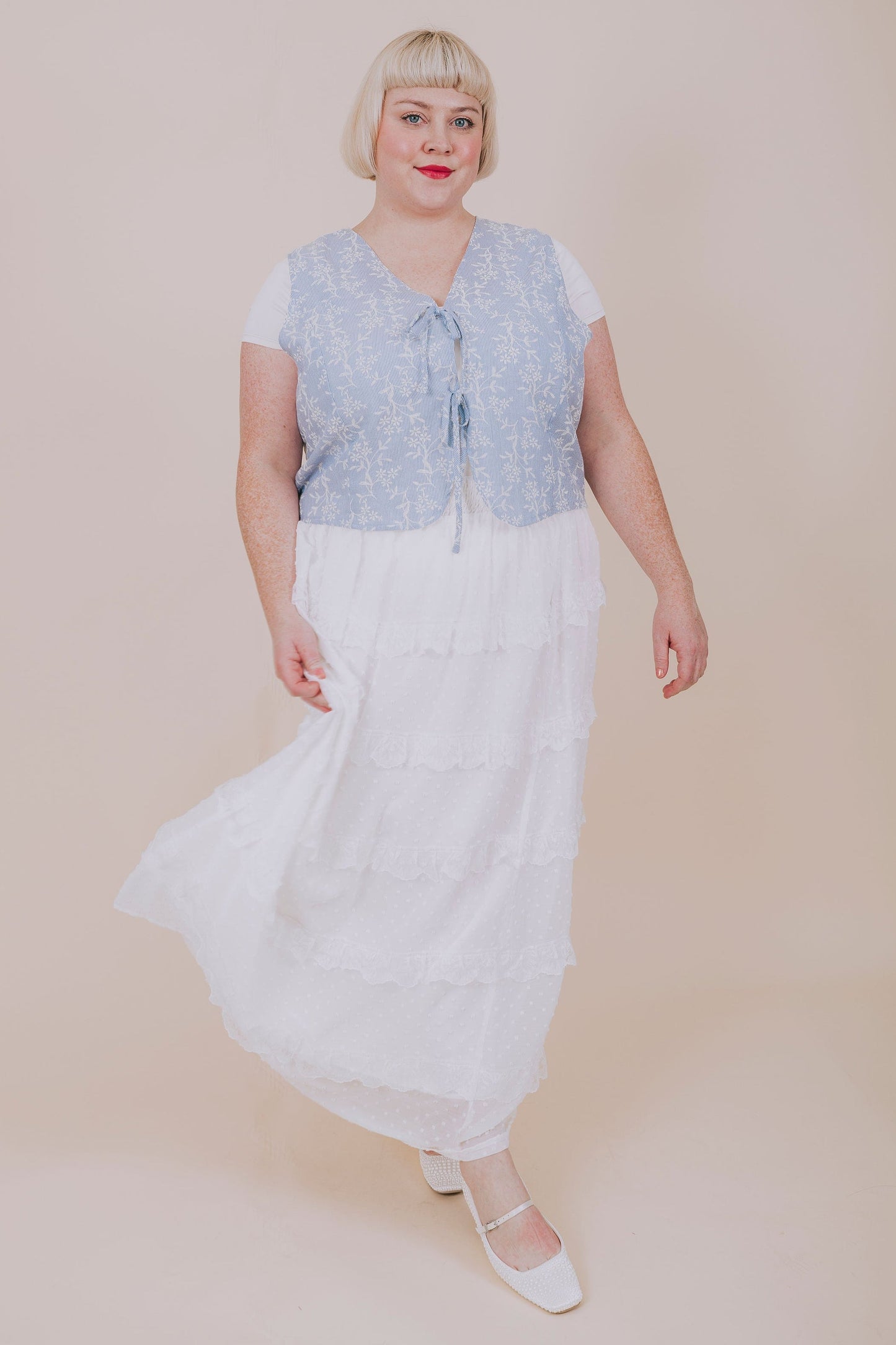 PLUS SIZE - Romantic Stroll Skirt