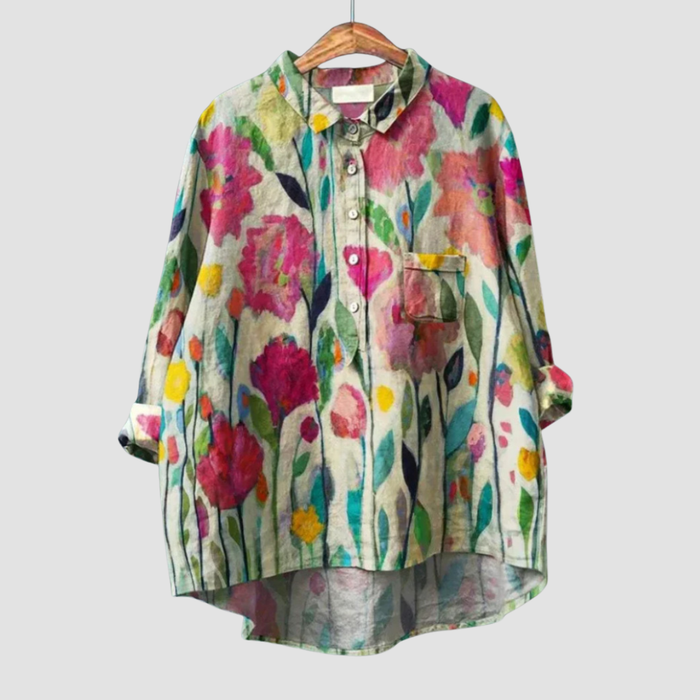 Victoire | Refined Floral Blouse