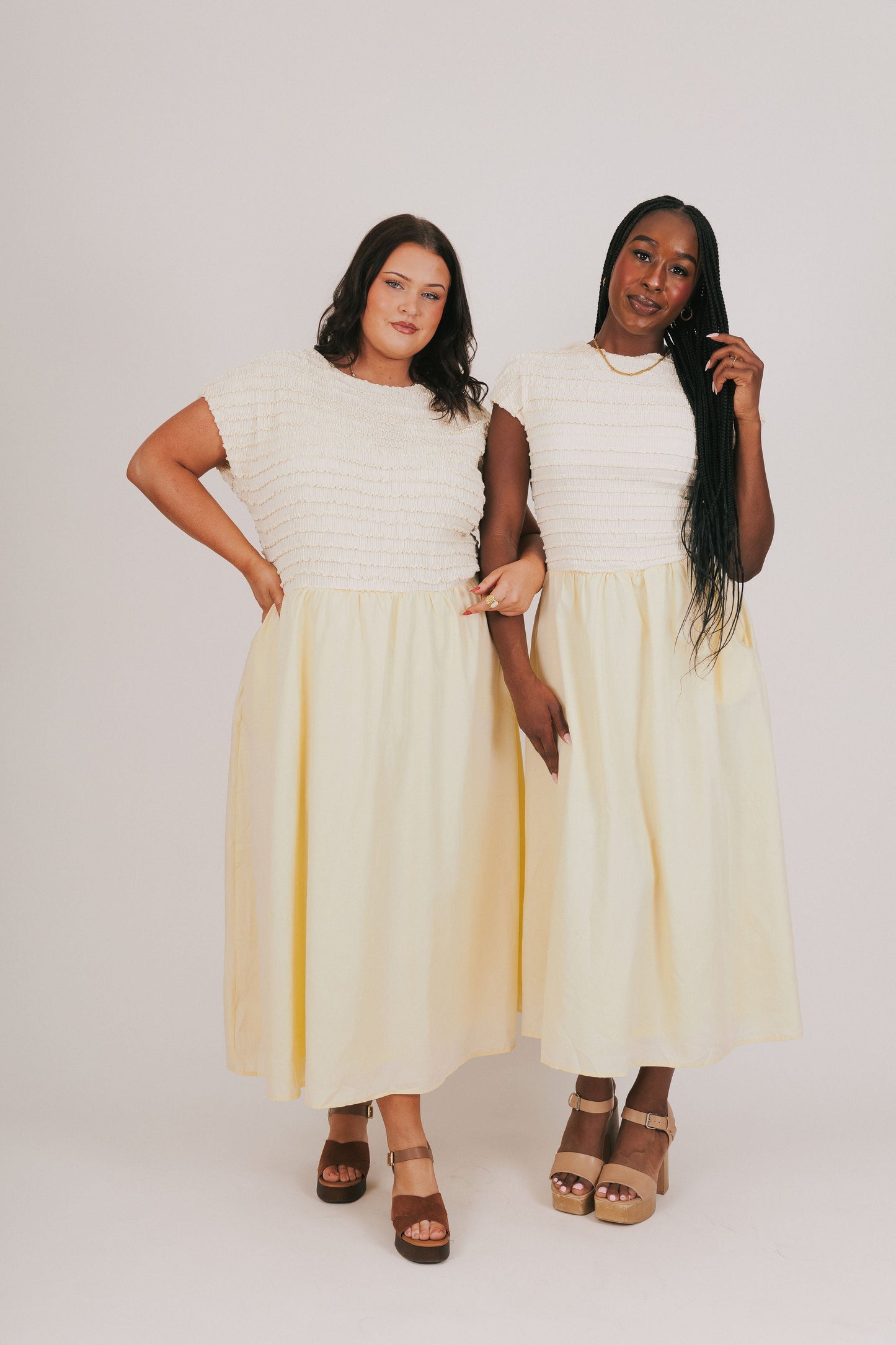 INCLUSIVE SIZING - Citrus Glow Dress