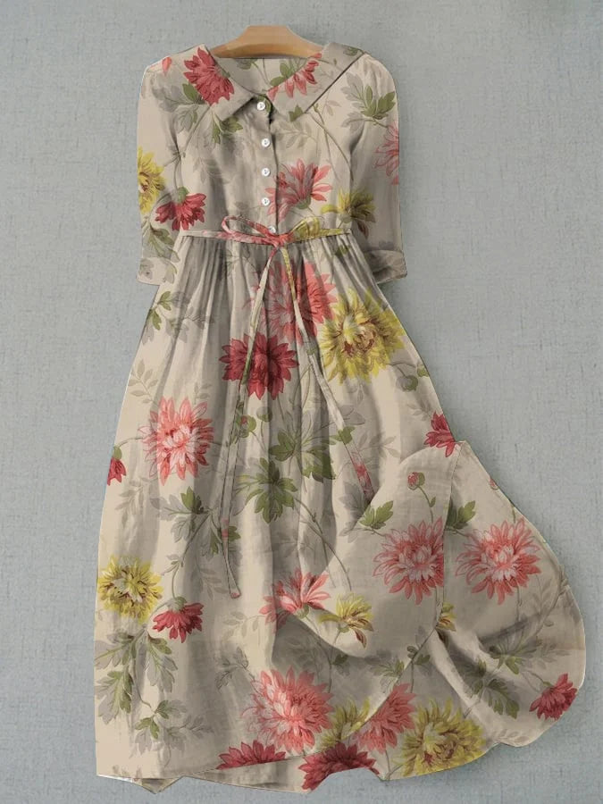 Zinnia - Elegant Shirt Dress