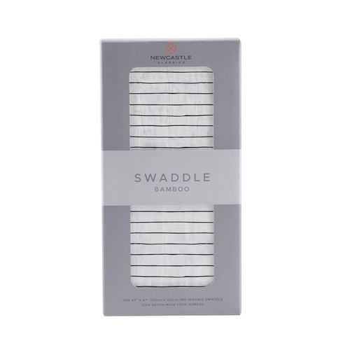 BABY - Pencil Stripe Bamboo Swaddle