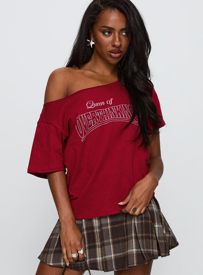 Scottie Tee Red