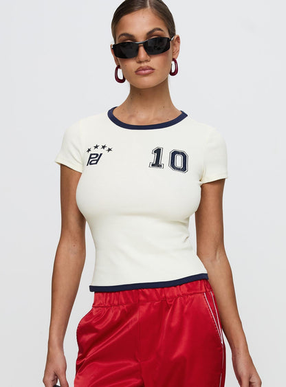 Track Record Graphic Top Cream