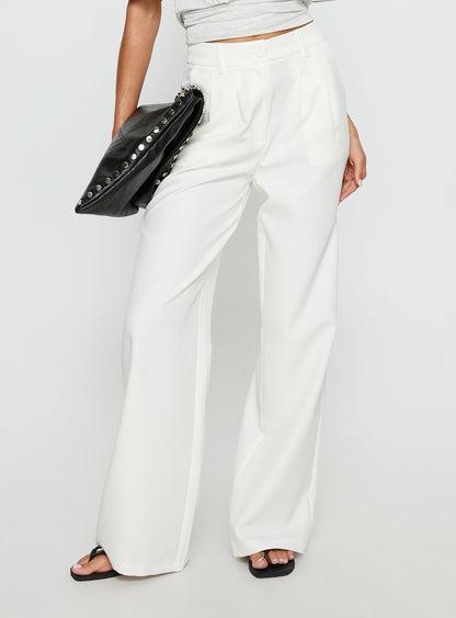 Archer Pants White