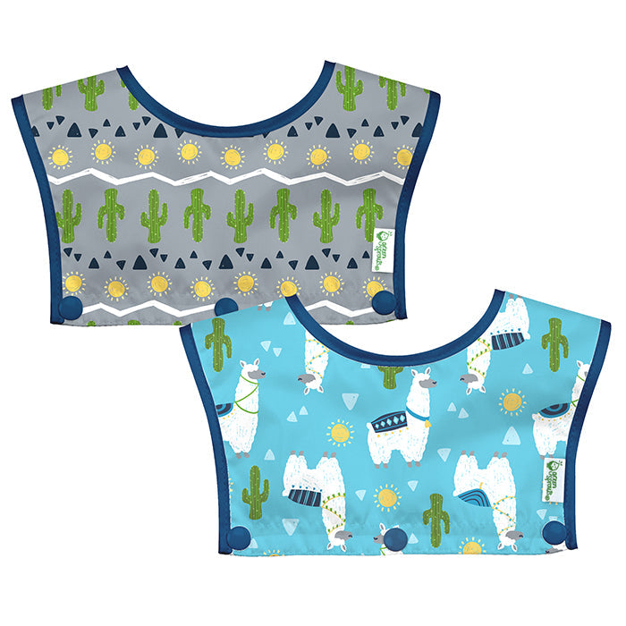 Waterproof Tops for Snap + Go® Silicone Food-catcher Bib (2 pack)