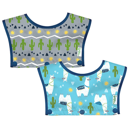 Waterproof Tops for Snap + Go® Silicone Food-catcher Bib (2 pack)
