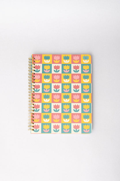 BANDO - Rough Draft Mini Notebook, Tulips