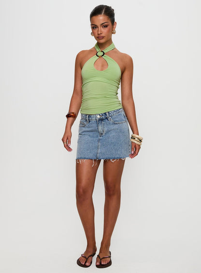 Quell Top Green