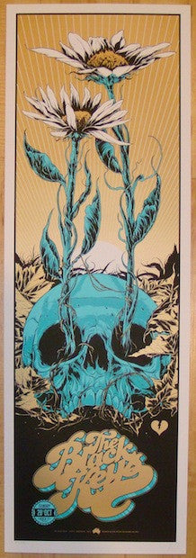 2012 The Black Keys - Perth Concert Poster by Ken Taylor