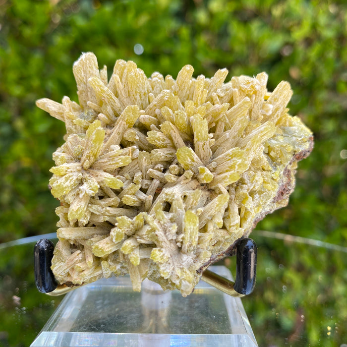 230g 7x6x3.5cm Frost layer Green pyromorphite from Daoping Mine,China