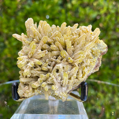 230g 7x6x3.5cm Frost layer Green pyromorphite from Daoping Mine,China