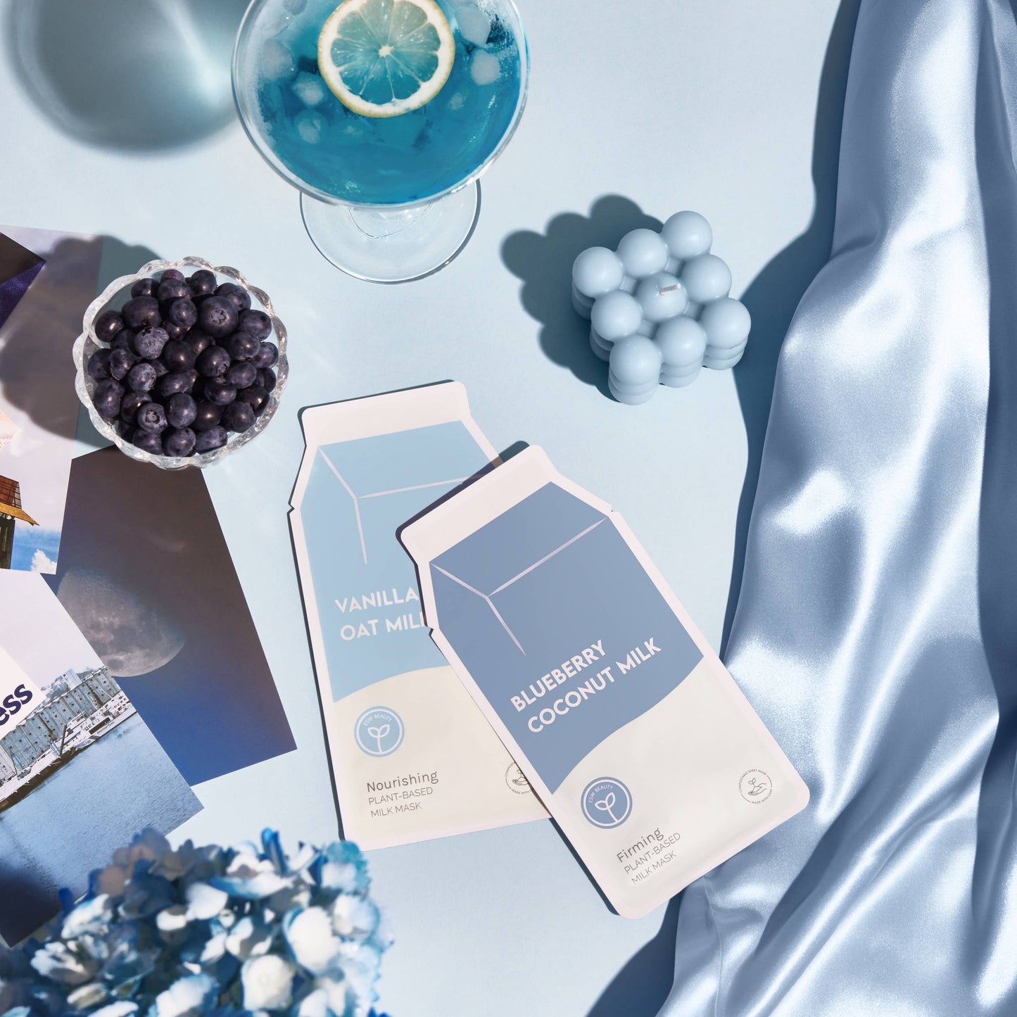 ESW BEAUTY - Blueberry Coconut Milk Firming Plant-Based Milk Mask