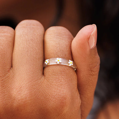 PURA VIDA - Daisy Resin Ring