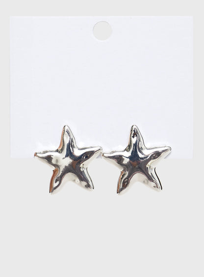 Pretty Lady Earrings Silver