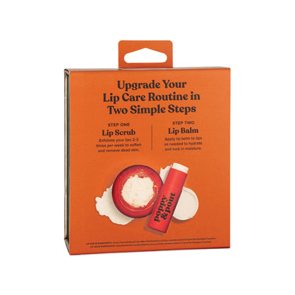 POPPY & POUT - Lip Care Duo - Orange Blossom