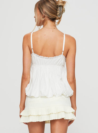 Lizette Top White