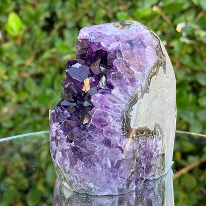 440g 6x7x9cm Purple Amethyst Geode from Uruguay