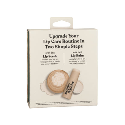 POPPY & POUT - Lip Care Duo - Marshmallow Creme