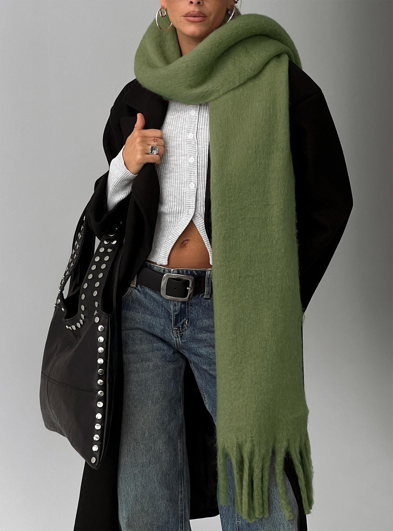 July Scarf Olive
