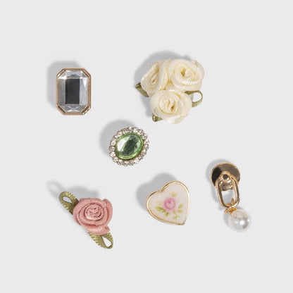 KITSCH - KitschPop™️ Charms 6pc Set - Vintage Ivory