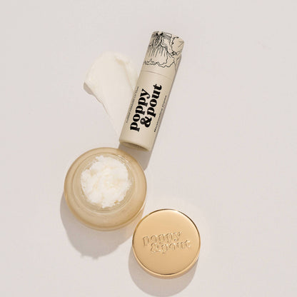 POPPY & POUT - Lip Care Duo - Marshmallow Creme