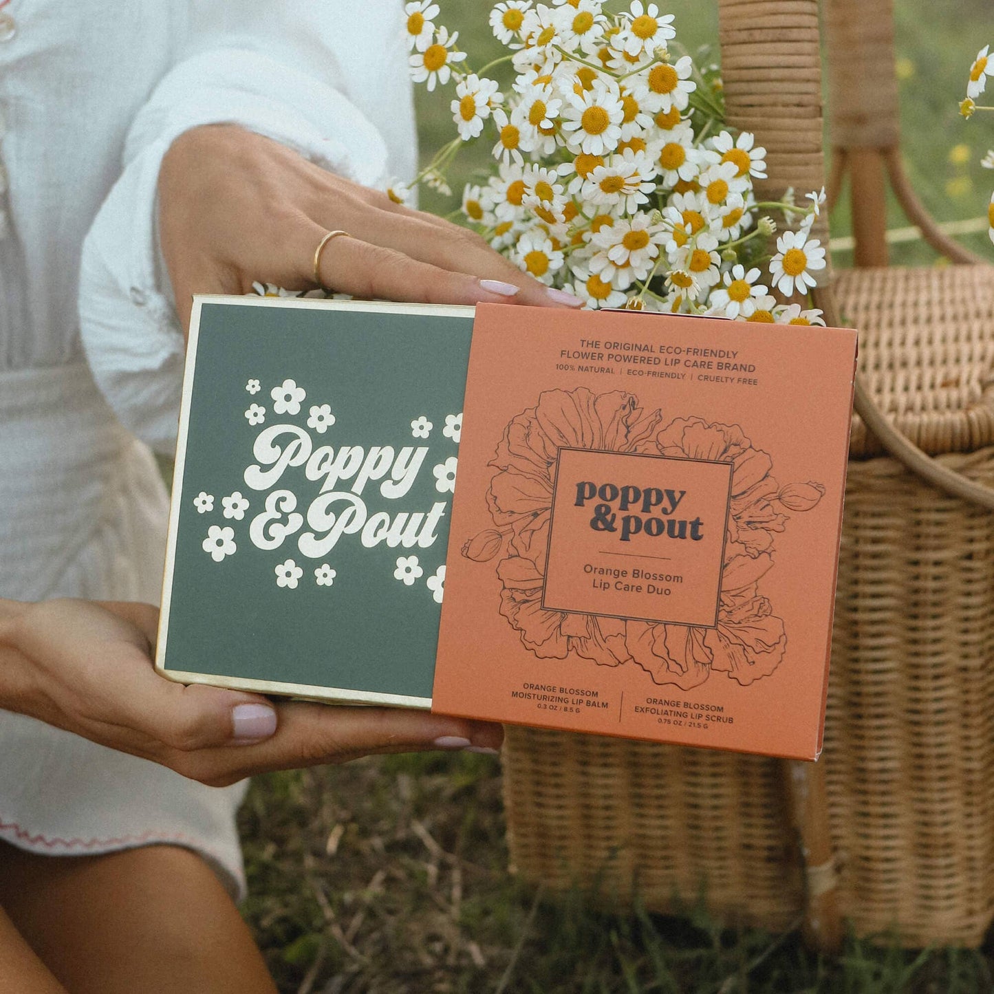 POPPY & POUT - Lip Care Duo - Orange Blossom