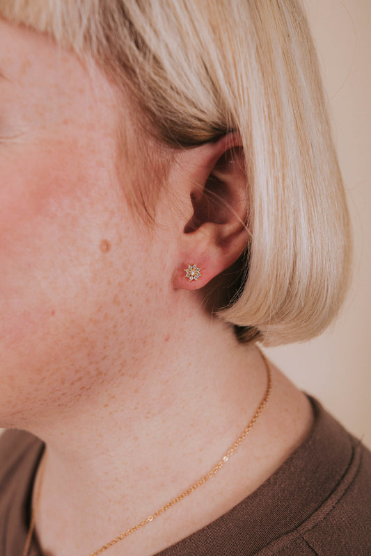 Insisted Earrings - 14K Gold Plated