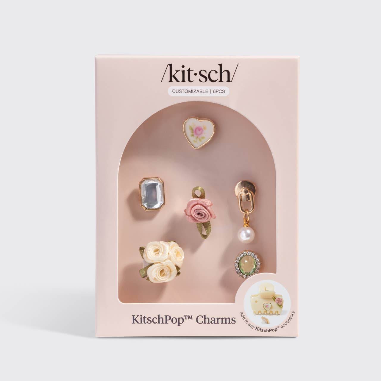 KITSCH - KitschPop™️ Charms 6pc Set - Vintage Ivory
