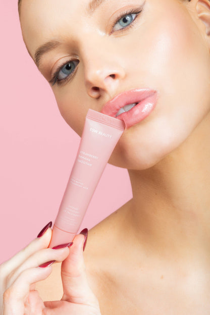 ESW BEAUTY - Strawberry Banana Smoothie Intense Hydration Lip Treatment