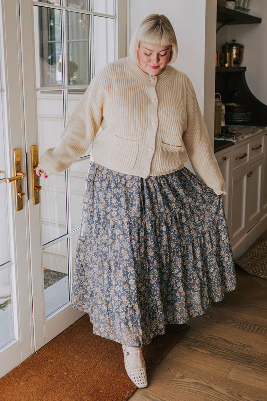 PLUS SIZE - Evening Garden Skirt