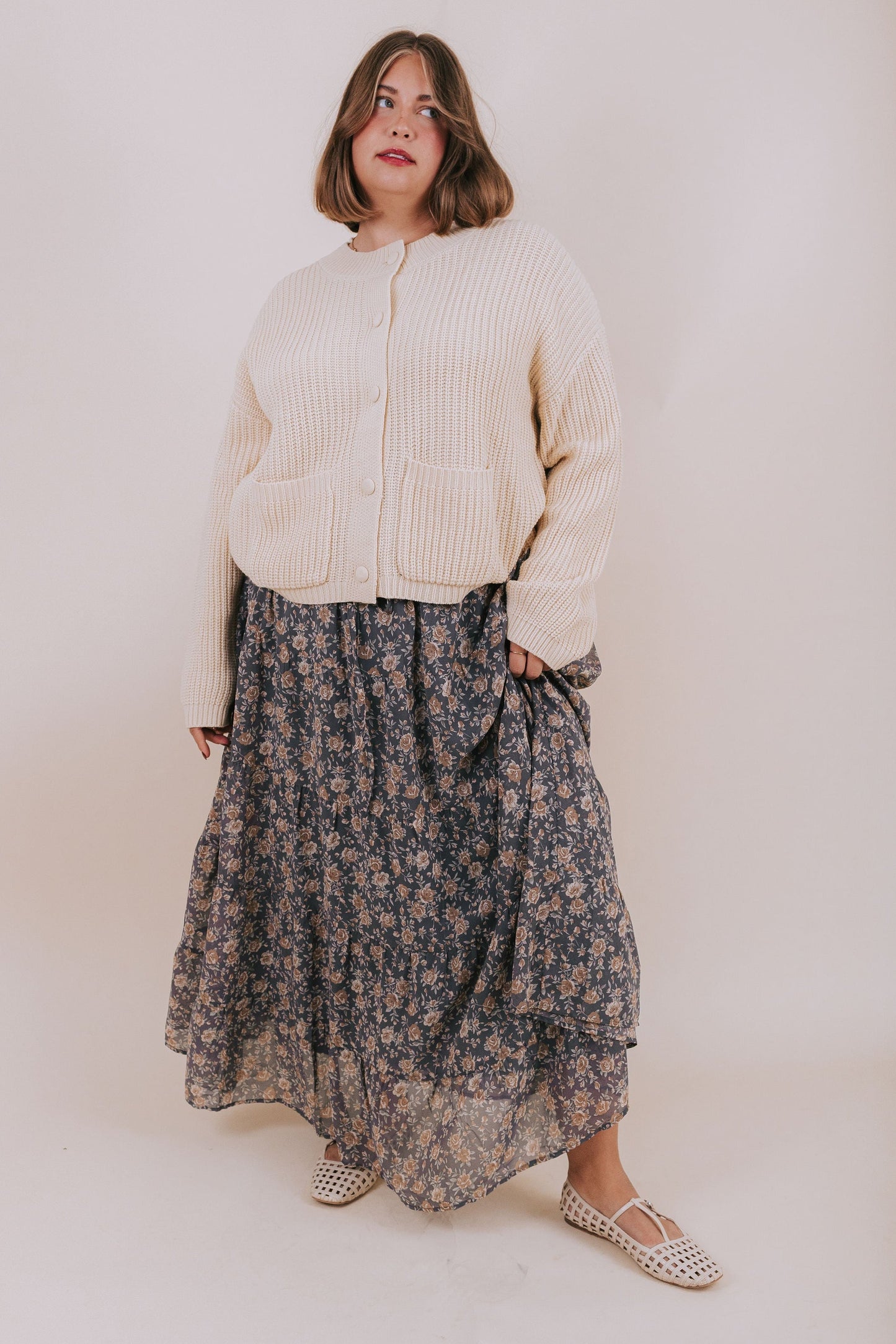 PLUS SIZE - Evening Garden Skirt