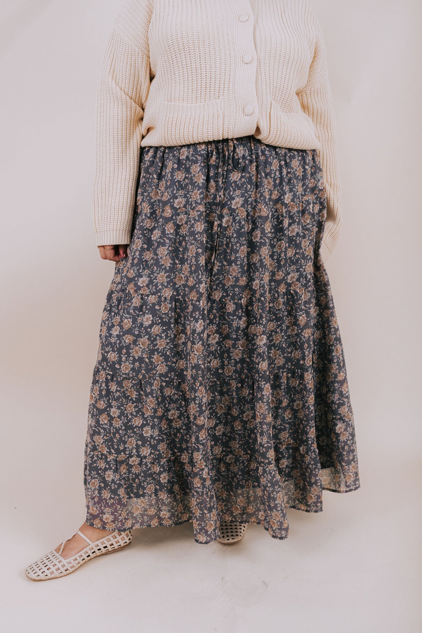PLUS SIZE - Evening Garden Skirt
