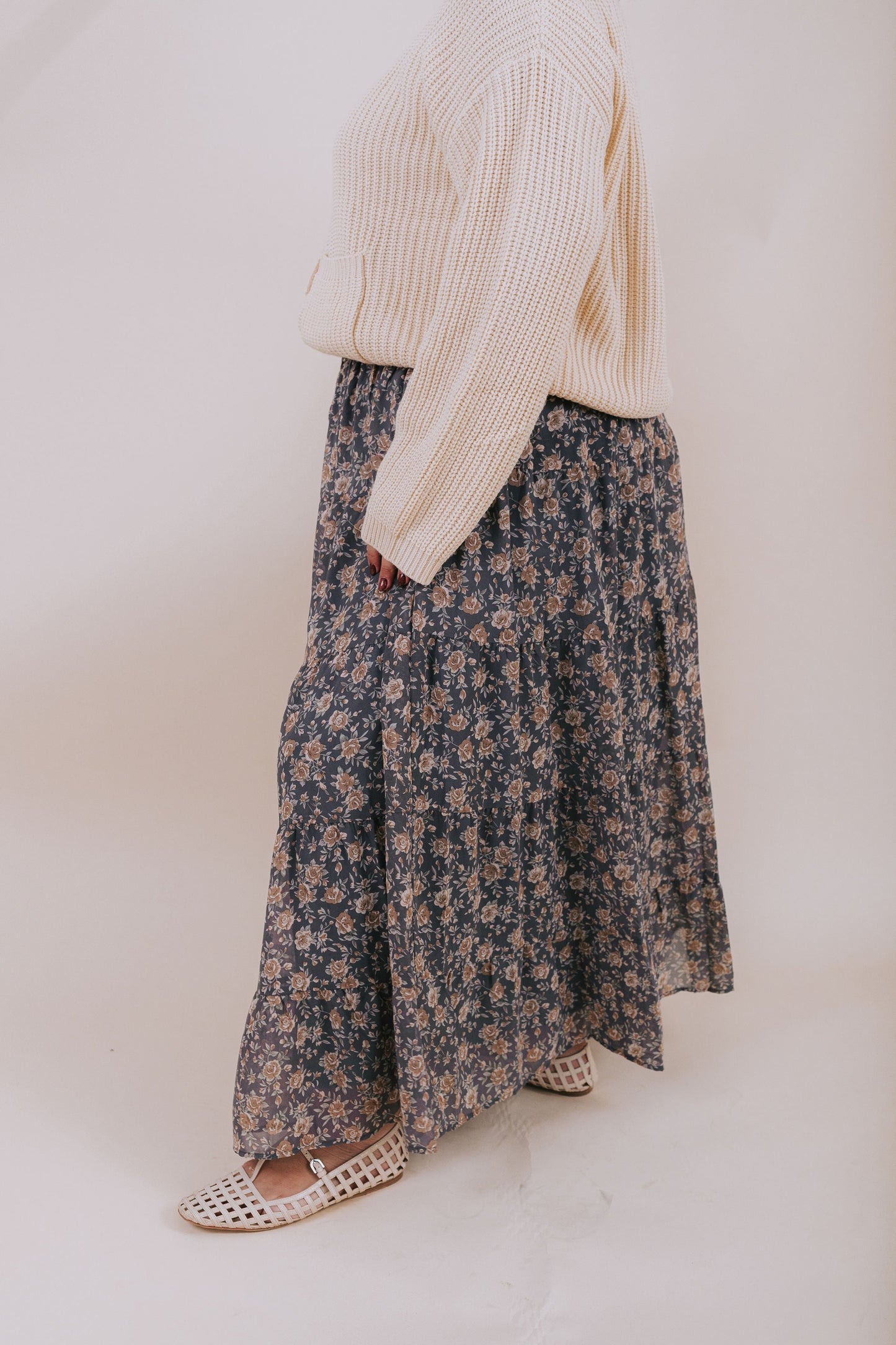 PLUS SIZE - Evening Garden Skirt