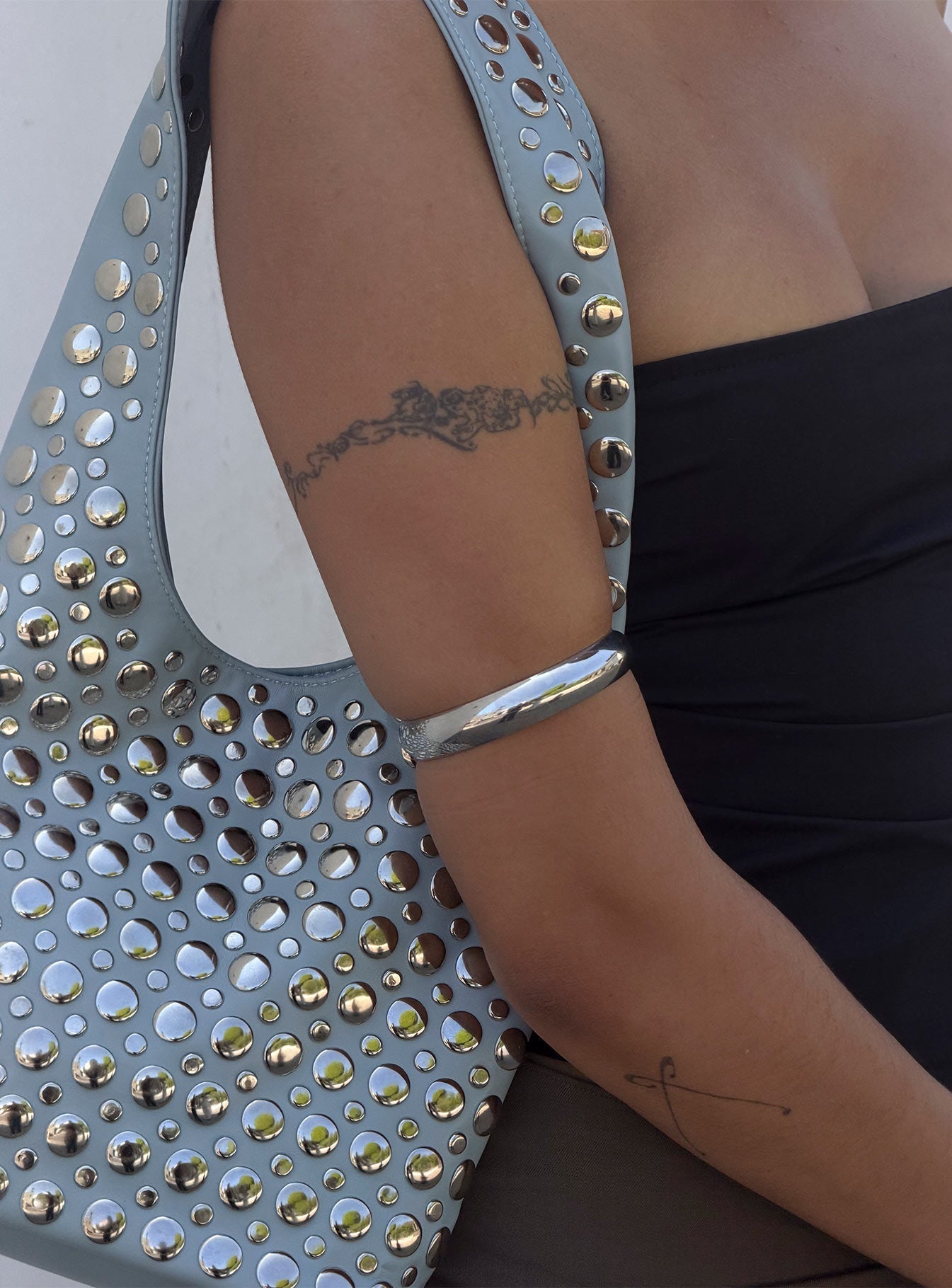 Luci Arm Cuff Silver