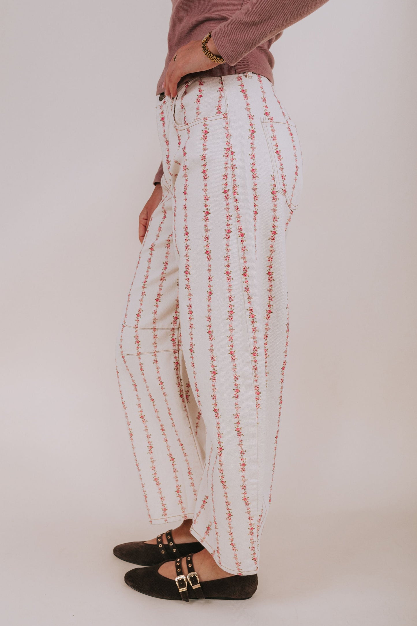 Flirty Florals Jeans
