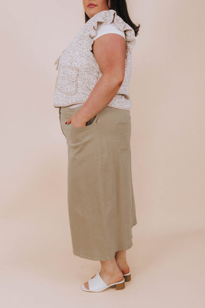 PLUS SIZE - Sweet Pea Skirt