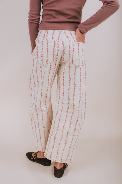 Flirty Florals Jeans