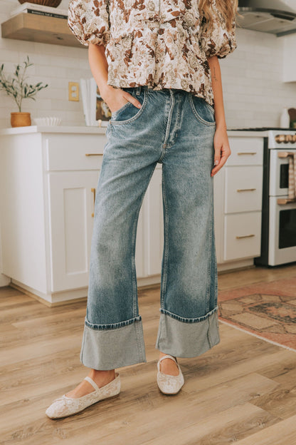 FREE PEOPLE - Final Countdown Mid Rise Pants - 2 Colors!