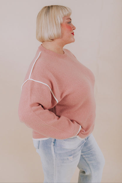 PLUS SIZE - Persistent Love Sweater