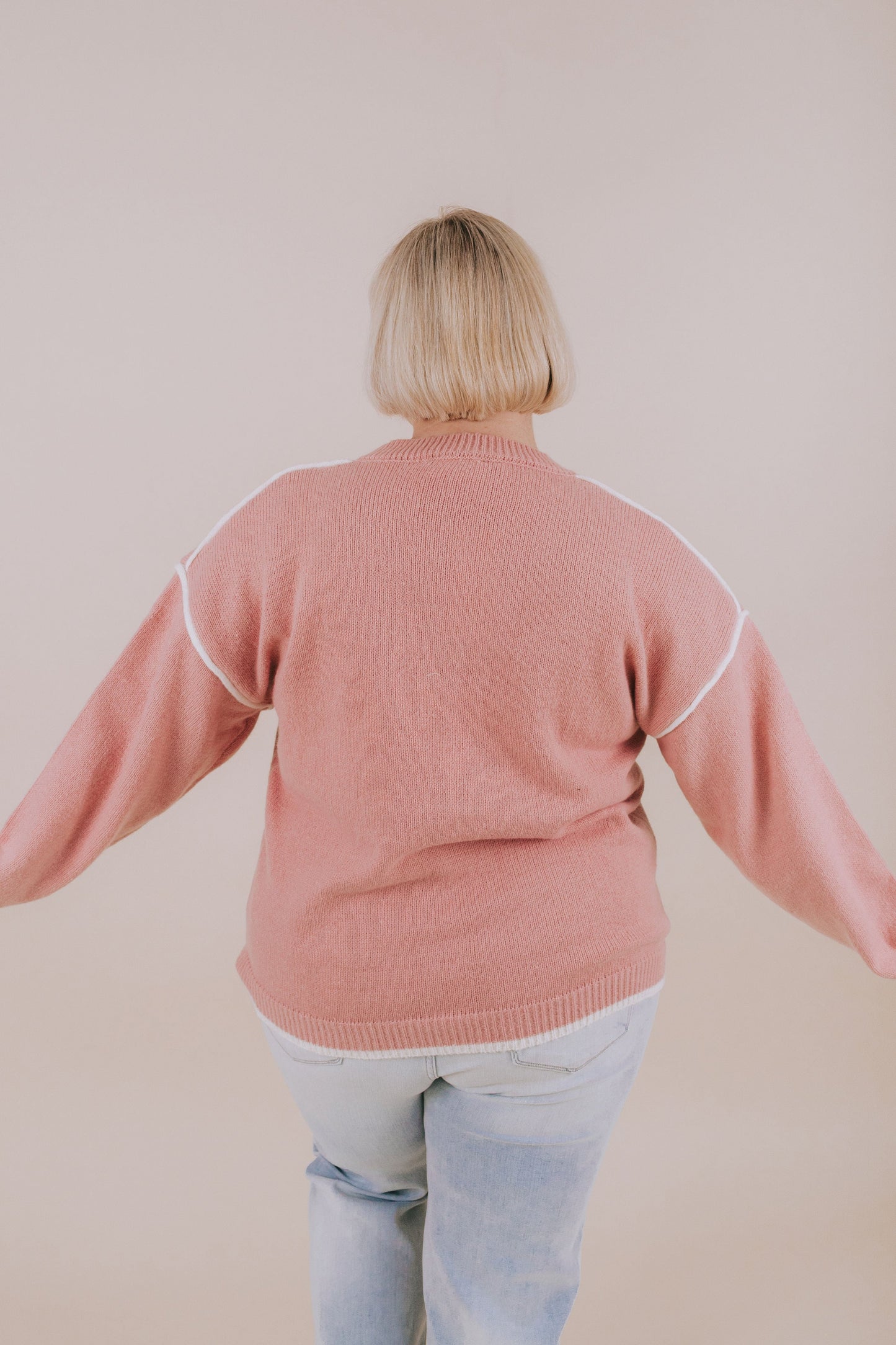 PLUS SIZE - Persistent Love Sweater