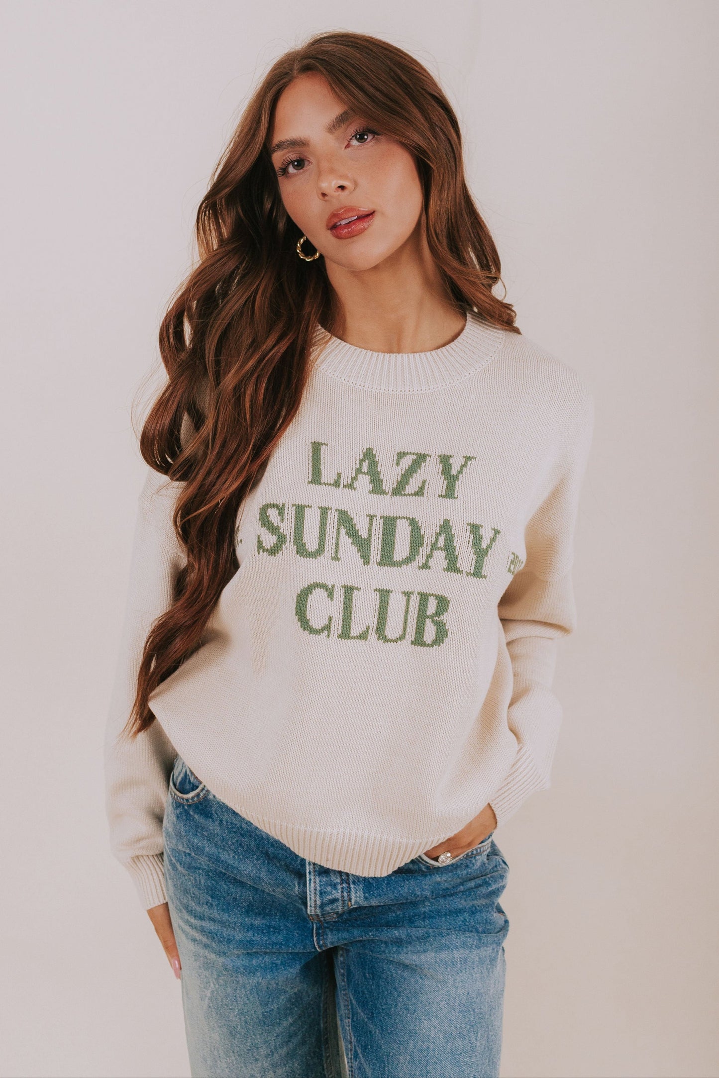 Lazy Sunday Club Sweater