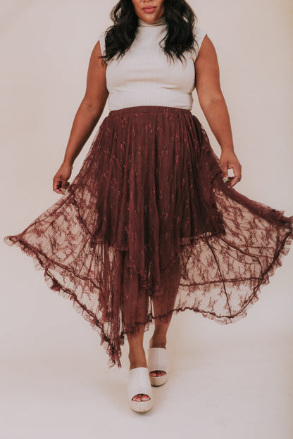 PLUS SIZE - Almost Lover Skirt