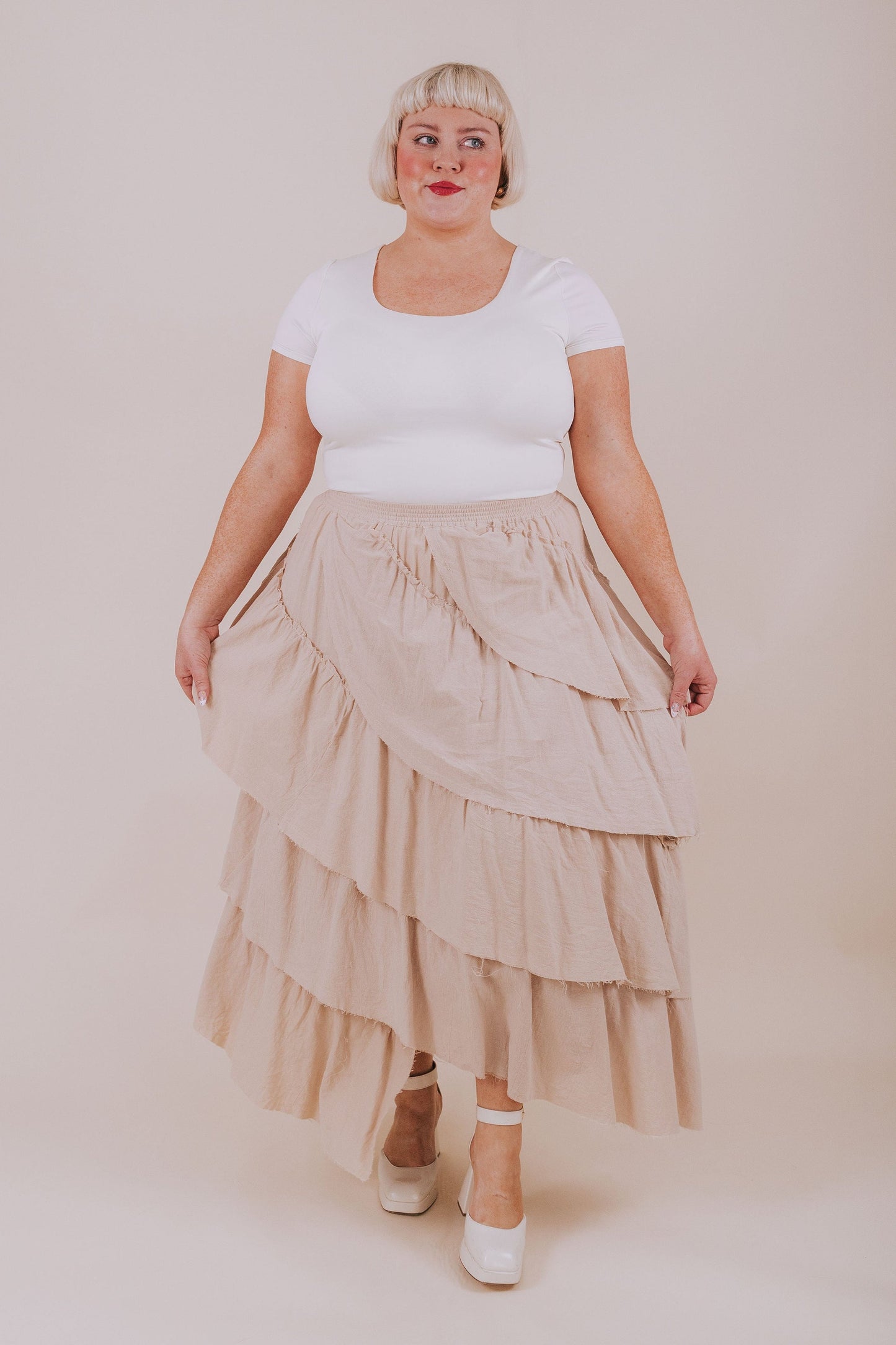 PLUS SIZE - Whimsical Voyage Skirt